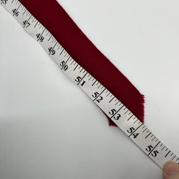 Vintage Tewa Indian Weavers Tie Red Wool Embroidered Hand Loomed New Mexico USA - Picture 8 of 8